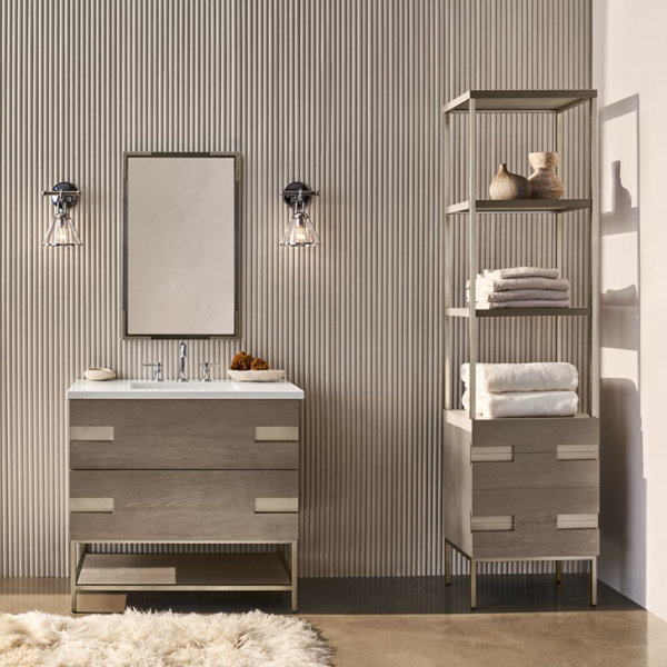 Robern 36" Single Bathroom Vanity Set Wayfair